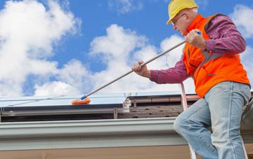 Salesbury soft wash roof cleaning
